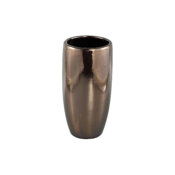 Keramiktopf - Tedd Bronze glazed XS (Ø 14 x 30 cm) von PTMD - Esszett Luxury | Stilvolles Wohnen mit Charakter