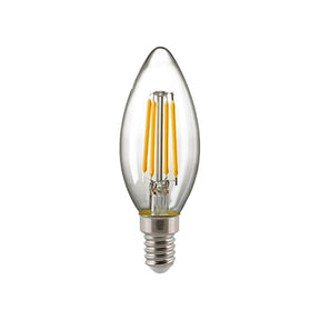 Kerze Filament klar E14 2700K dim von Sigor - Esszett Luxury | Stilvolles Wohnen mit Charakter