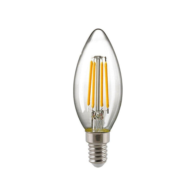 Kerze Filament klar E14 2700K dim von Sigor - Esszett Luxury | Stilvolles Wohnen mit Charakter
