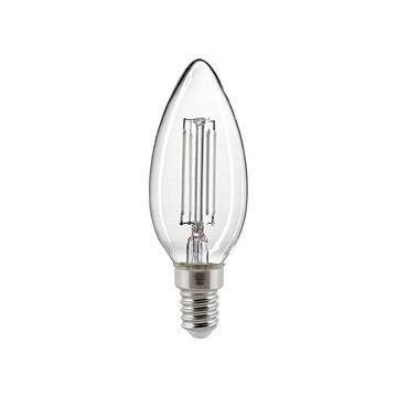 Kerze Filament Snow klar E14 2700K dim von Sigor - Esszett Luxury | Stilvolles Wohnen mit Charakter