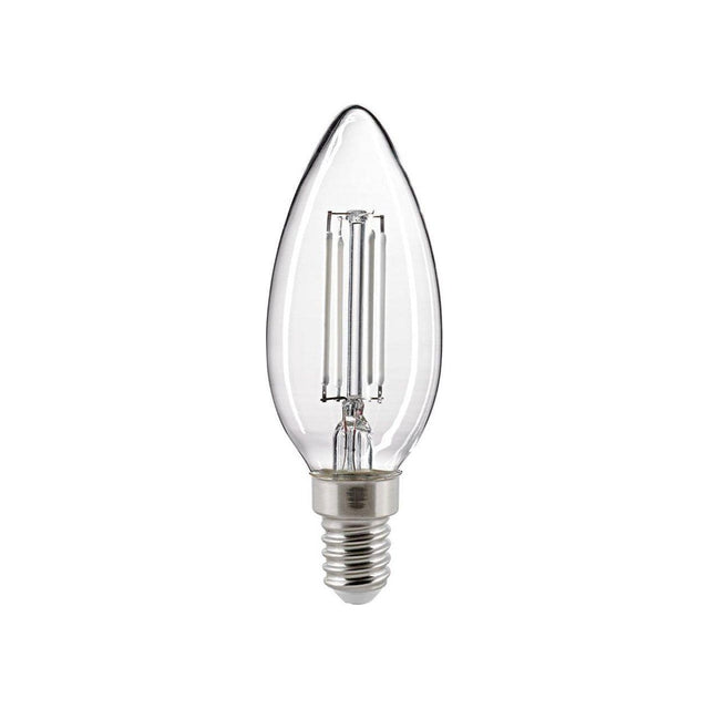 Kerze Filament Snow klar E14 2700K dim von Sigor - Esszett Luxury | Stilvolles Wohnen mit Charakter