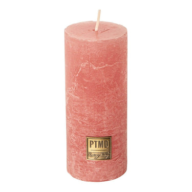 Kerze - Rustic 10x7 Blush Pink von PTMD - Esszett Luxury | Stilvolles Wohnen mit Charakter