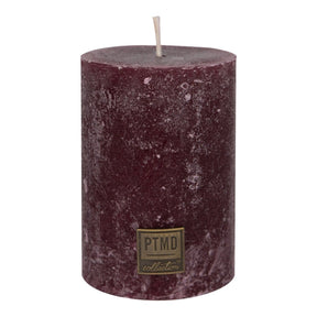 Kerze - Rustic 10x7 Bordeaux von PTMD - Esszett Luxury | Stilvolles Wohnen mit Charakter
