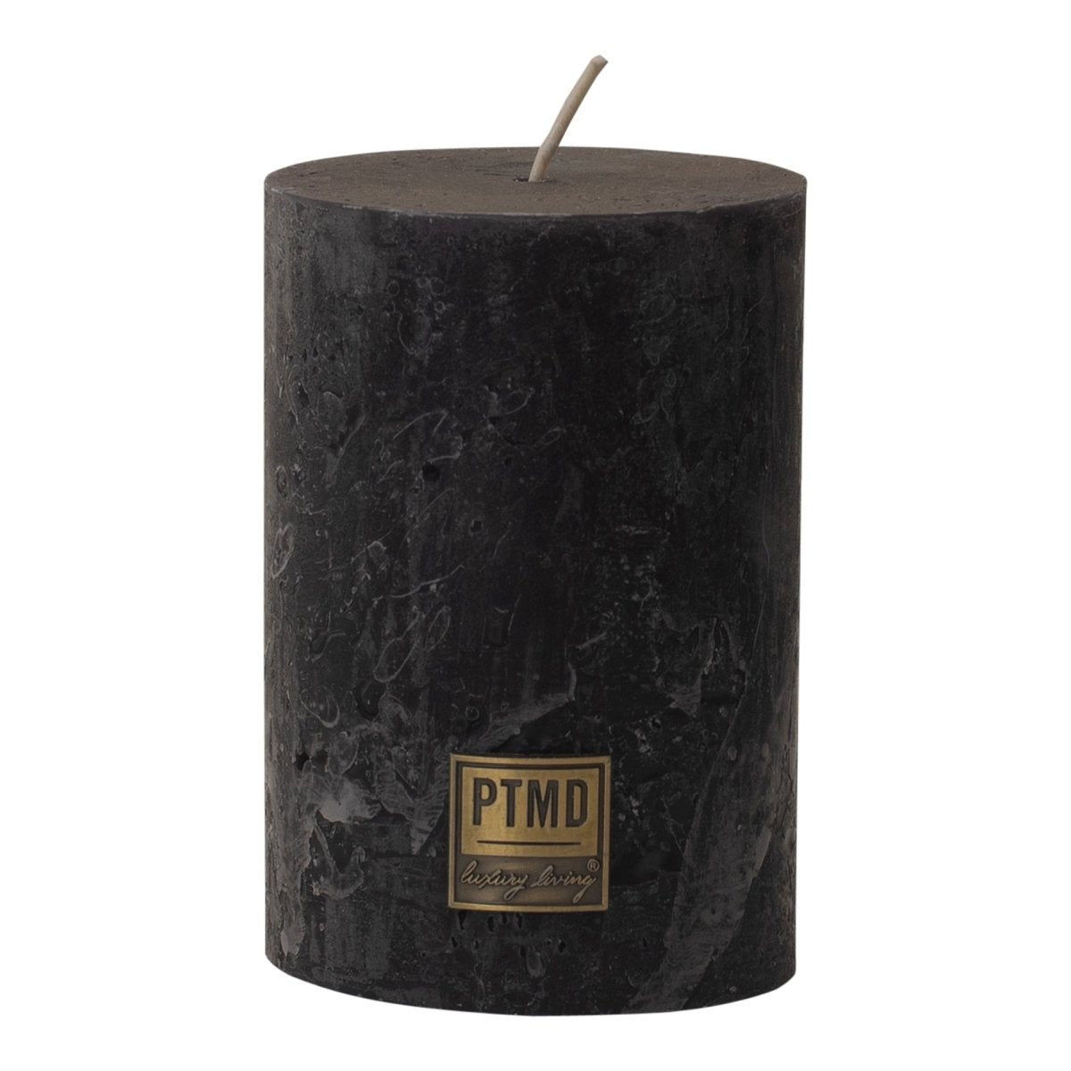 Kerze - Rustic 10x7 Charcoal Black von PTMD - Esszett Luxury | Stilvolles Wohnen mit Charakter