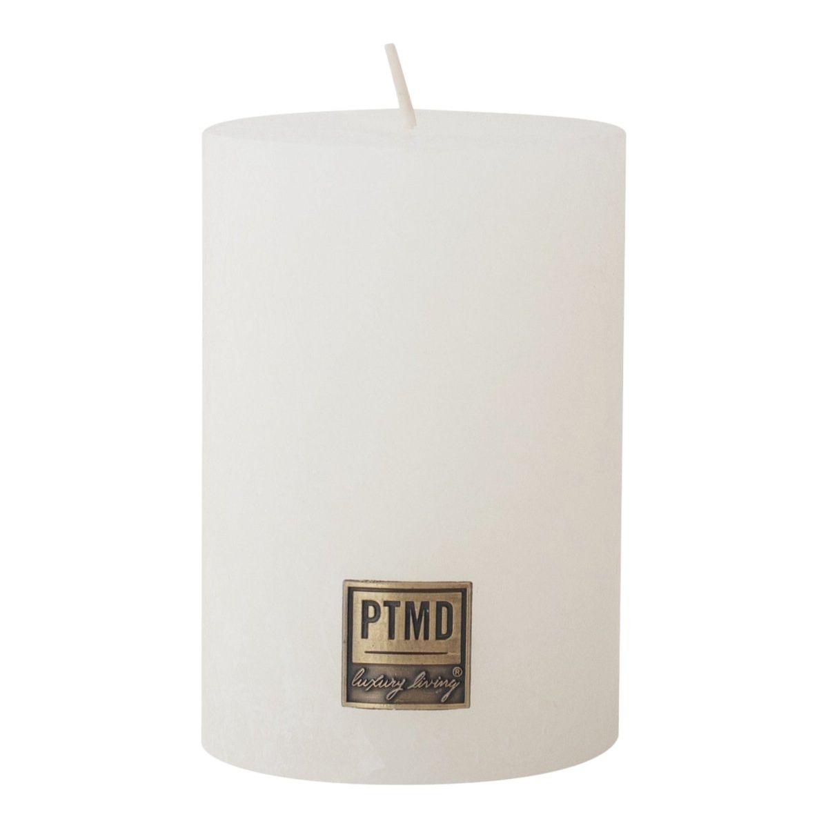 Kerze - Rustic 10x7 Hot White von PTMD - Esszett Luxury | Stilvolles Wohnen mit Charakter