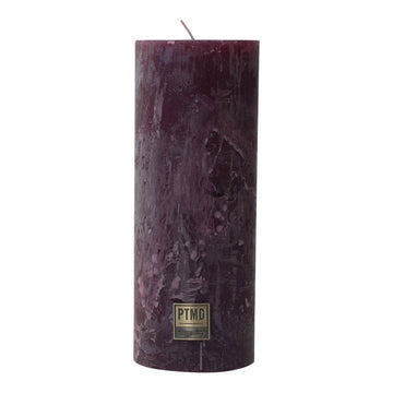 Kerze - Rustic 18x7 Bordeaux von PTMD - Esszett Luxury | Stilvolles Wohnen mit Charakter