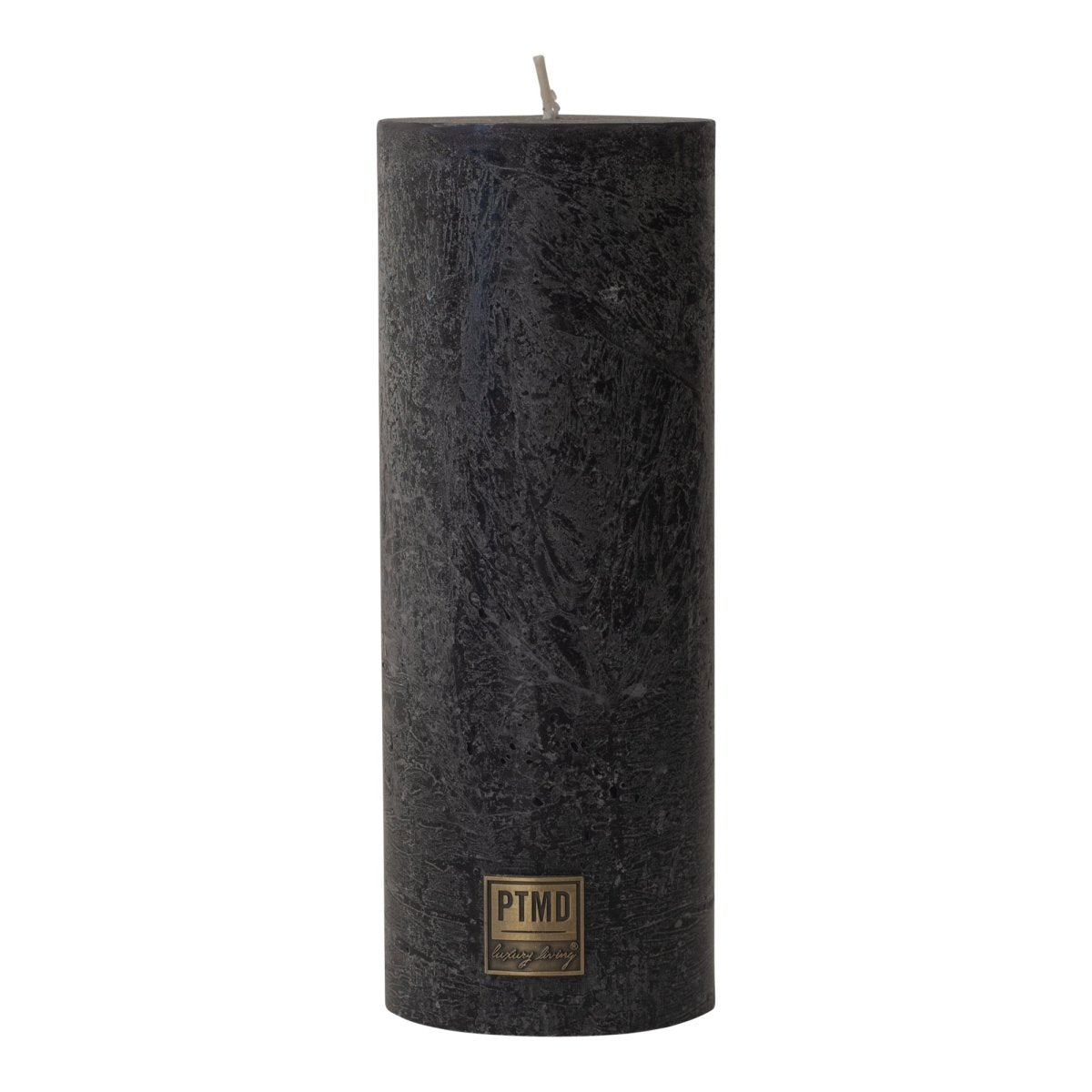 Kerze - Rustic 18x7 Charcoal Black von PTMD - Esszett Luxury | Stilvolles Wohnen mit Charakter