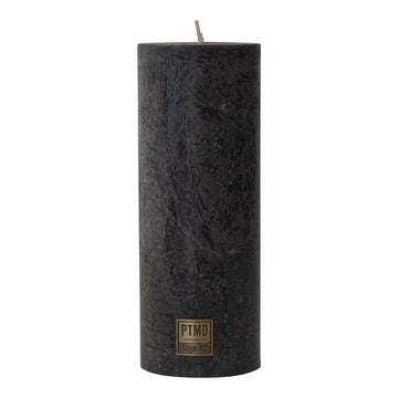 Kerze - Rustic 18x7 Charcoal Black von PTMD - Esszett Luxury | Stilvolles Wohnen mit Charakter