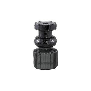 Kerzenhalter - Fadri Black glass S von PTMD - Esszett Luxury | Stilvolles Wohnen mit Charakter