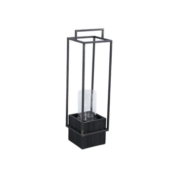 Kerzenhalter - Fass Black 14.5 x 14.5 x 52.5 cm von PTMD - Esszett Luxury | Stilvolles Wohnen mit Charakter