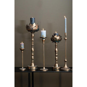 Kerzenhalter - Tomas Copper antique L ( 22 x 66 cm) von PTMD - Esszett Luxury | Stilvolles Wohnen mit Charakter