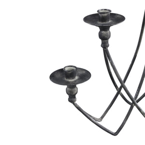 Kerzenhalter - Veride Grey iron von PTMD - Esszett Luxury | Stilvolles Wohnen mit Charakter