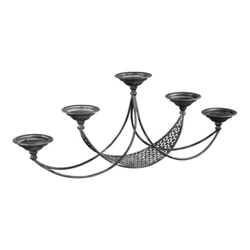 Kerzenhalter - Zicca Grey iron von PTMD - Esszett Luxury | Stilvolles Wohnen mit Charakter