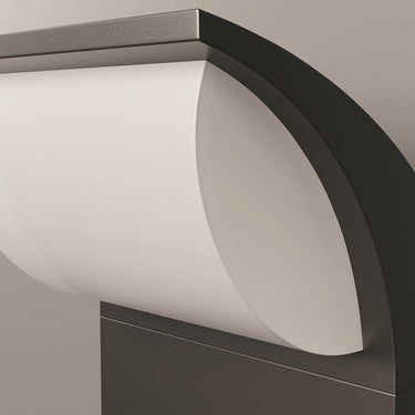 Wandleuchte aus grafitfarbenem Aluminium mit LED und Bewegungsmelder – Stock | Maytoni - Esszett Luxury | Stilvolles Wohnen mit Charakter