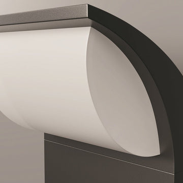 Wandleuchte aus grafitfarbenem Aluminium mit LED und Bewegungsmelder – Stock | Maytoni - Esszett Luxury | Stilvolles Wohnen mit Charakter