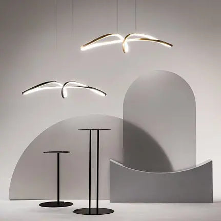 Pendant Lamp Black Rectangular Frame with Crystal Diffusers and LED – MOD156PL-L52B4K | Maytoni