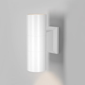 Wandleuchte mit weißem Aluminiumgehäuse und versiegeltem Sicherheitsglas – Bowery | Maytoni - Esszett Luxury | Stilvolles Wohnen mit Charakter