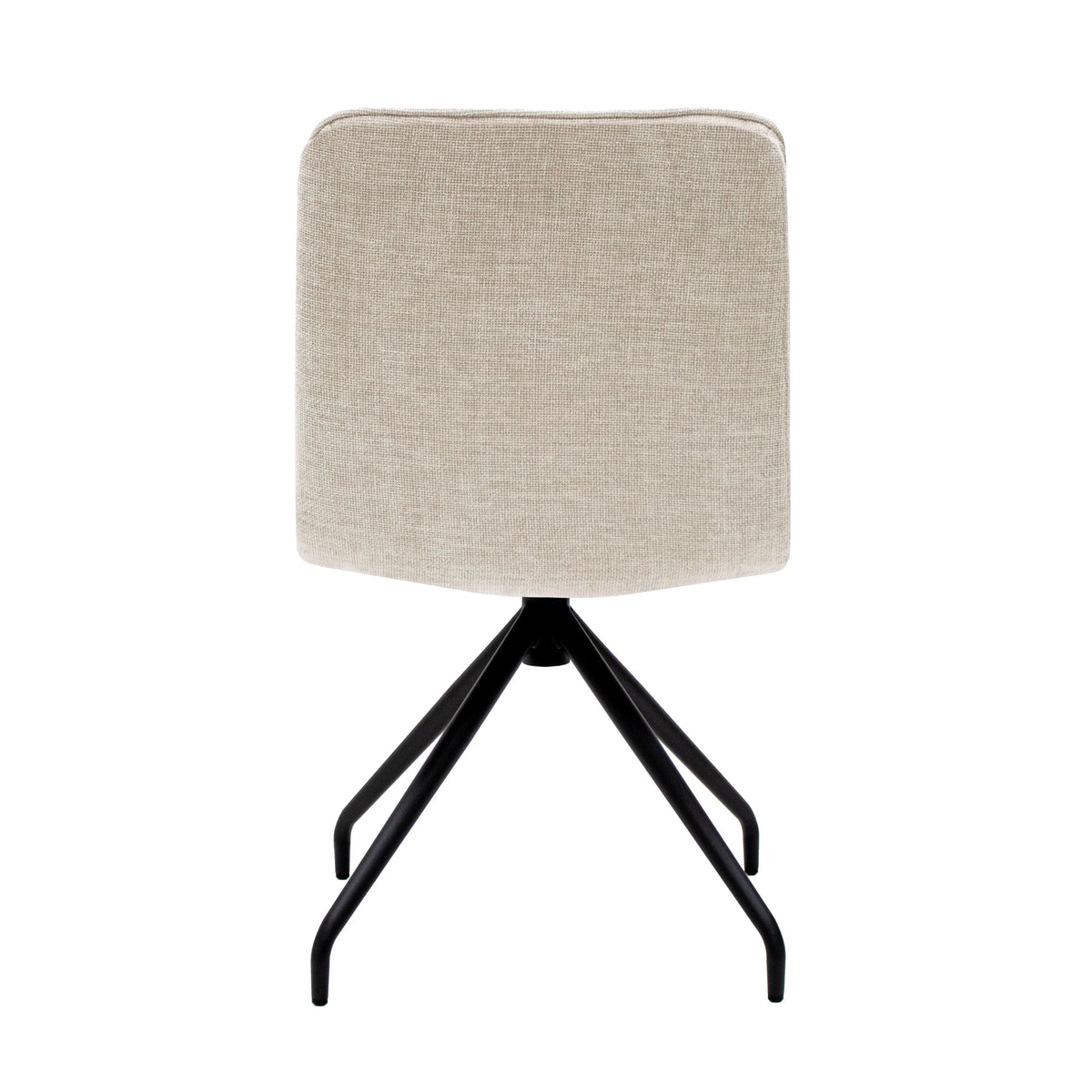 Esszimmerstuhl – Champagner Farbe, Texturstoff, 360° Drehfunktion - Aron | Kick Collection
