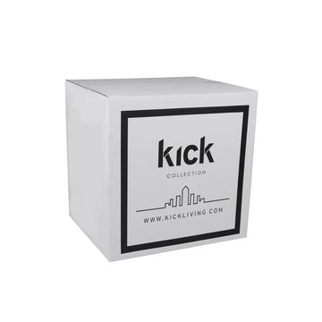 Esszimmerstuhl – Velvet Stoff, Schwarzes Metallgestell, Blaue Farbe - Karl  | Kick Collection