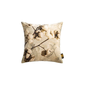 Kissen - Jash grey cotton velvet Quadrat (45 x 45 cm) von PTMD - Esszett Luxury | Stilvolles Wohnen mit Charakter