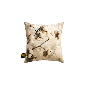Kissen - Jash grey cotton velvet Quadrat (45 x 45 cm) von PTMD - Esszett Luxury | Stilvolles Wohnen mit Charakter