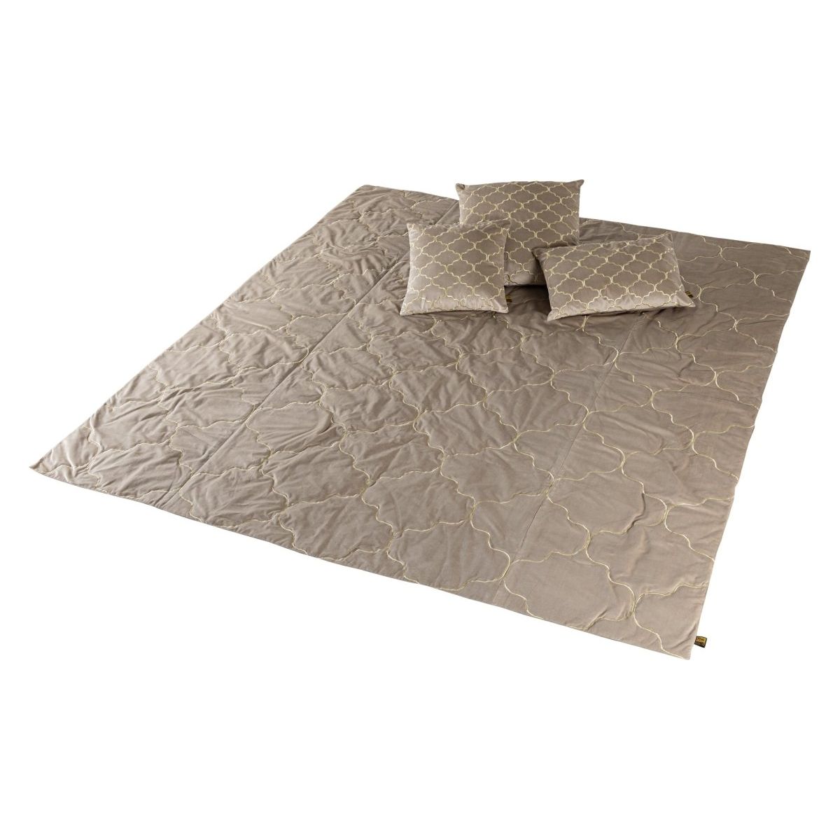 Kissen - Lizze Beige 45.0 x 3.0 x 45.0 cm von PTMD - Esszett Luxury | Stilvolles Wohnen mit Charakter
