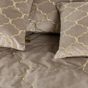Kissen - Lizze Beige 45.0 x 3.0 x 45.0 cm von PTMD - Esszett Luxury | Stilvolles Wohnen mit Charakter