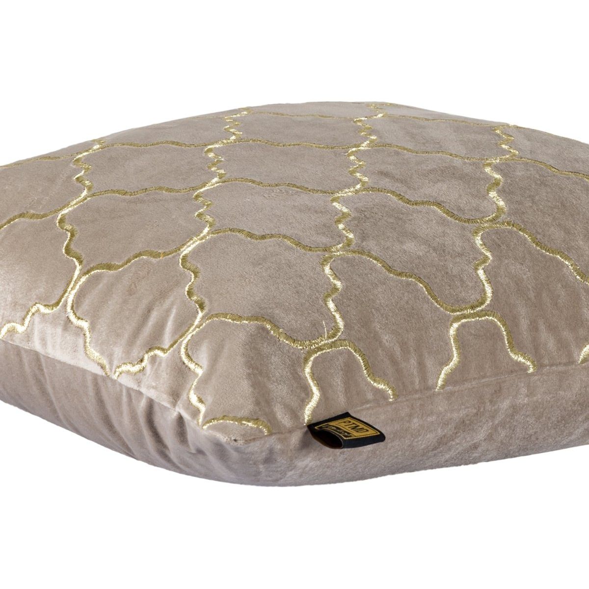 Kissen - Lizze Beige 45.0 x 3.0 x 45.0 cm von PTMD - Esszett Luxury | Stilvolles Wohnen mit Charakter