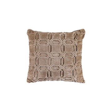 Kissen - Nasim 45.0 x 45.0 x 10.0 cm Beige 1 von PTMD - Esszett Luxury | Stilvolles Wohnen mit Charakter