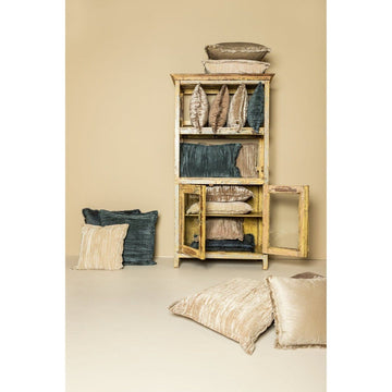 Kissen - Senny 60.0 x 3.0 x 60.0 cm Cream 1 von PTMD - Esszett Luxury | Stilvolles Wohnen mit Charakter