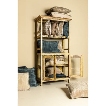 Kissen - Senny 60.0 x 3.0 x 60.0 cm Cream 1 von PTMD - Esszett Luxury | Stilvolles Wohnen mit Charakter