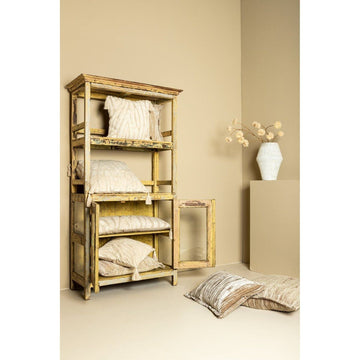 Kissen - Senny 60.0 x 3.0 x 60.0 cm Cream 1 von PTMD - Esszett Luxury | Stilvolles Wohnen mit Charakter
