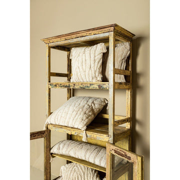 Kissen - Senny 60.0 x 3.0 x 60.0 cm Cream 1 von PTMD - Esszett Luxury | Stilvolles Wohnen mit Charakter