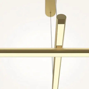Pendant Lamp Metal with Gold Finish Modern Design & Integrated LED – Radiance | Maytoni