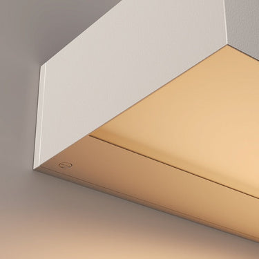  Wandleuchte mit graphitfarbenem Aluminium - Korpus und weißem Glas - Diffusor – Lot | Maytoni - Esszett Luxury | Stilvolles Wohnen mit Charakter