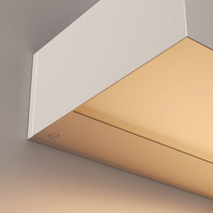  Wandleuchte mit graphitfarbenem Aluminium - Korpus und weißem Glas - Diffusor – Lot | Maytoni - Esszett Luxury | Stilvolles Wohnen mit Charakter