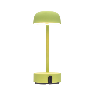 LED-Tischleuchte in Moss mit dimmbarer Beleuchtung, kabellosem Design und wiederaufladbarem Akku – Fokus | Kooduu