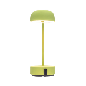 LED-Tischleuchte in Moss mit dimmbarer Beleuchtung, kabellosem Design und wiederaufladbarem Akku – Fokus | Kooduu