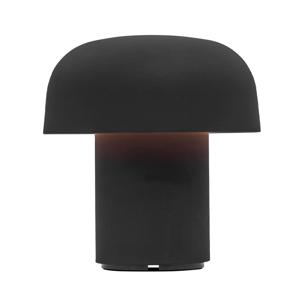 LED-Tischleuchte in Anthrazit mit dimmbarer Beleuchtung, kabellosem Design und wiederaufladbarem Akku – Sensa | Kooduu
