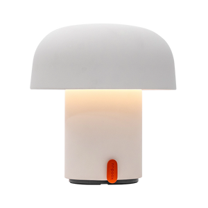 LED-Tischleuchte in Cloudy White mit dimmbarer Beleuchtung, kabellosem Design und wiederaufladbarem Akku – Sensa | Kooduu
