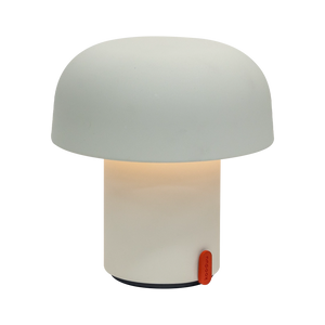 LED-Tischleuchte in Cloudy White mit dimmbarer Beleuchtung, kabellosem Design und wiederaufladbarem Akku – Sensa | Kooduu