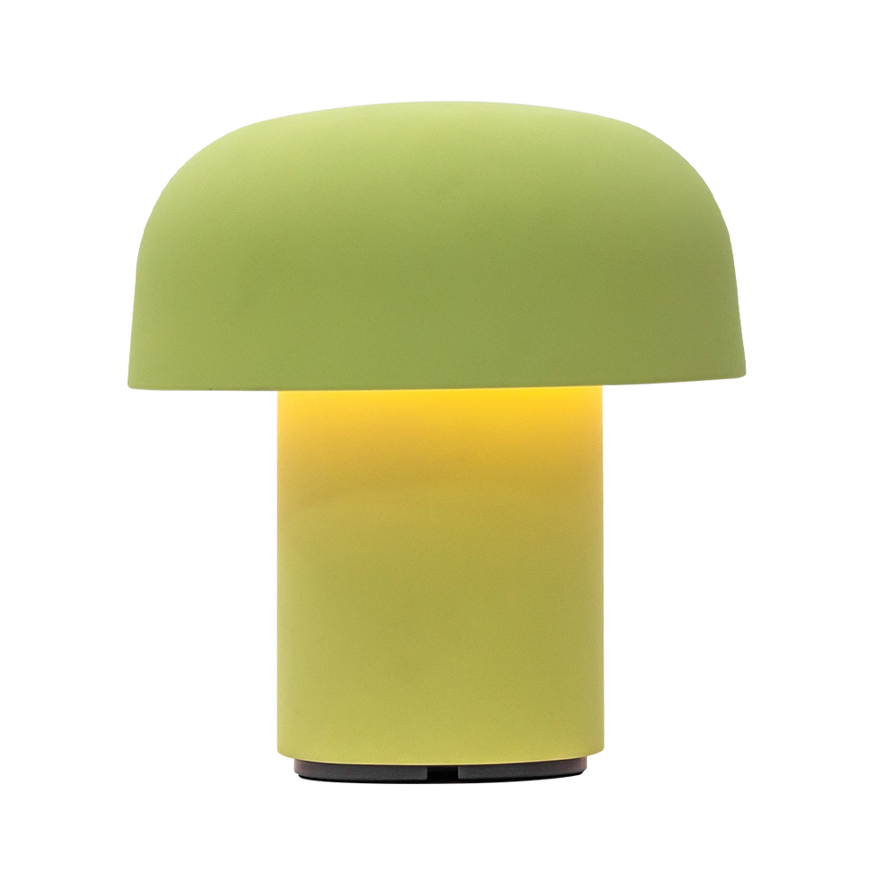 LED-Tischleuchte in Moss mit dimmbarer Beleuchtung, kabellosem Design und wiederaufladbarem Akku – Sensa | Kooduu