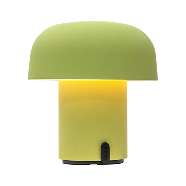 LED-Tischleuchte in Moss mit dimmbarer Beleuchtung, kabellosem Design und wiederaufladbarem Akku – Sensa | Kooduu