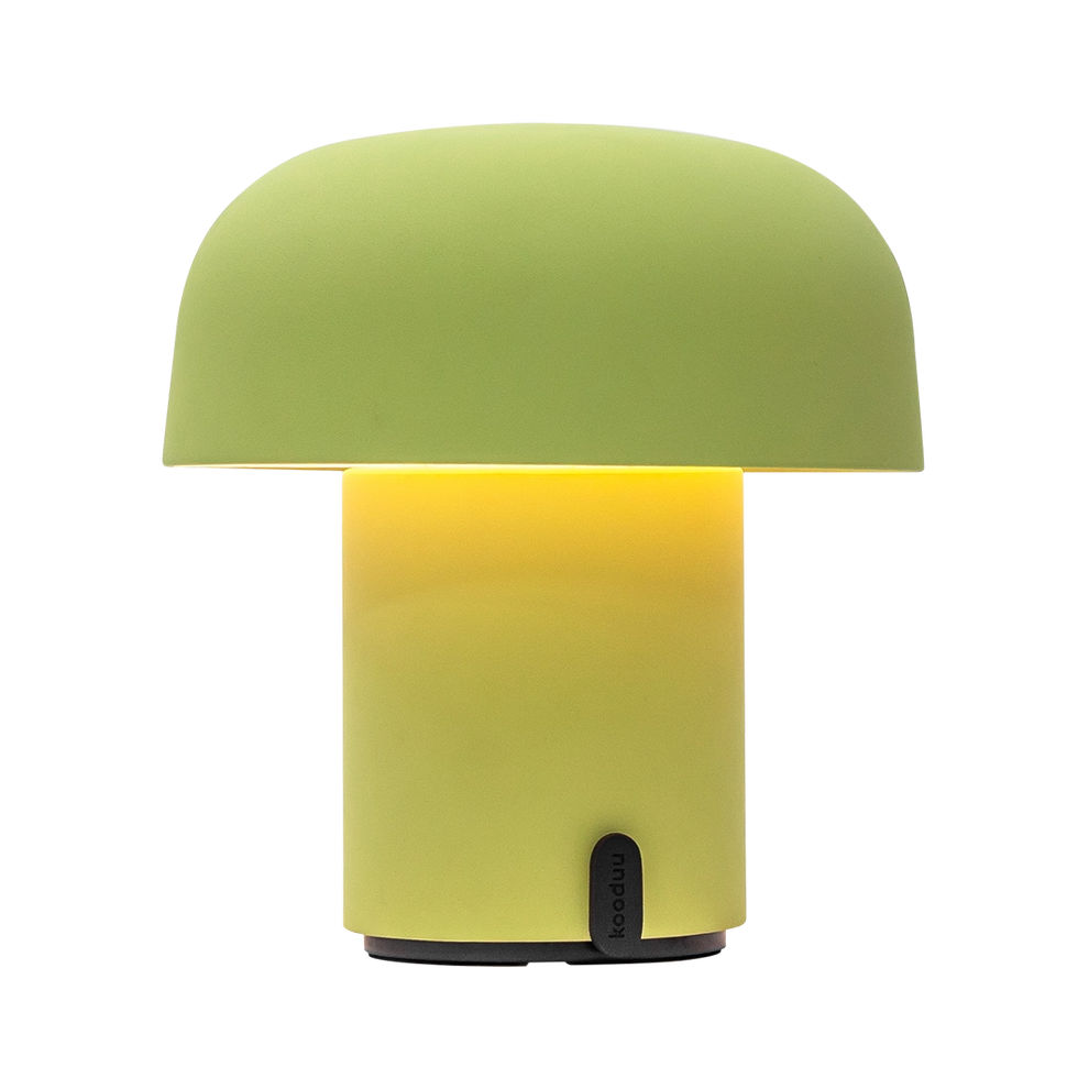 LED-Tischleuchte in Moss mit dimmbarer Beleuchtung, kabellosem Design und wiederaufladbarem Akku – Sensa | Kooduu