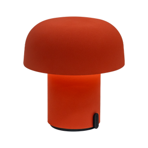 LED Table Lamp in Orange with Dimmable Lighting, Cordless Design, and Rechargeable Battery – Sensa | Kooduu