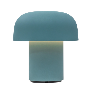 LED-Tischleuchte in Smoky Teal mit dimmbarer Beleuchtung, kabellosem Design und wiederaufladbarem Akku – Sensa | Kooduu