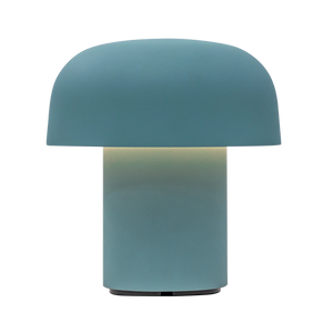 LED-Tischleuchte in Smoky Teal mit dimmbarer Beleuchtung, kabellosem Design und wiederaufladbarem Akku – Sensa | Kooduu