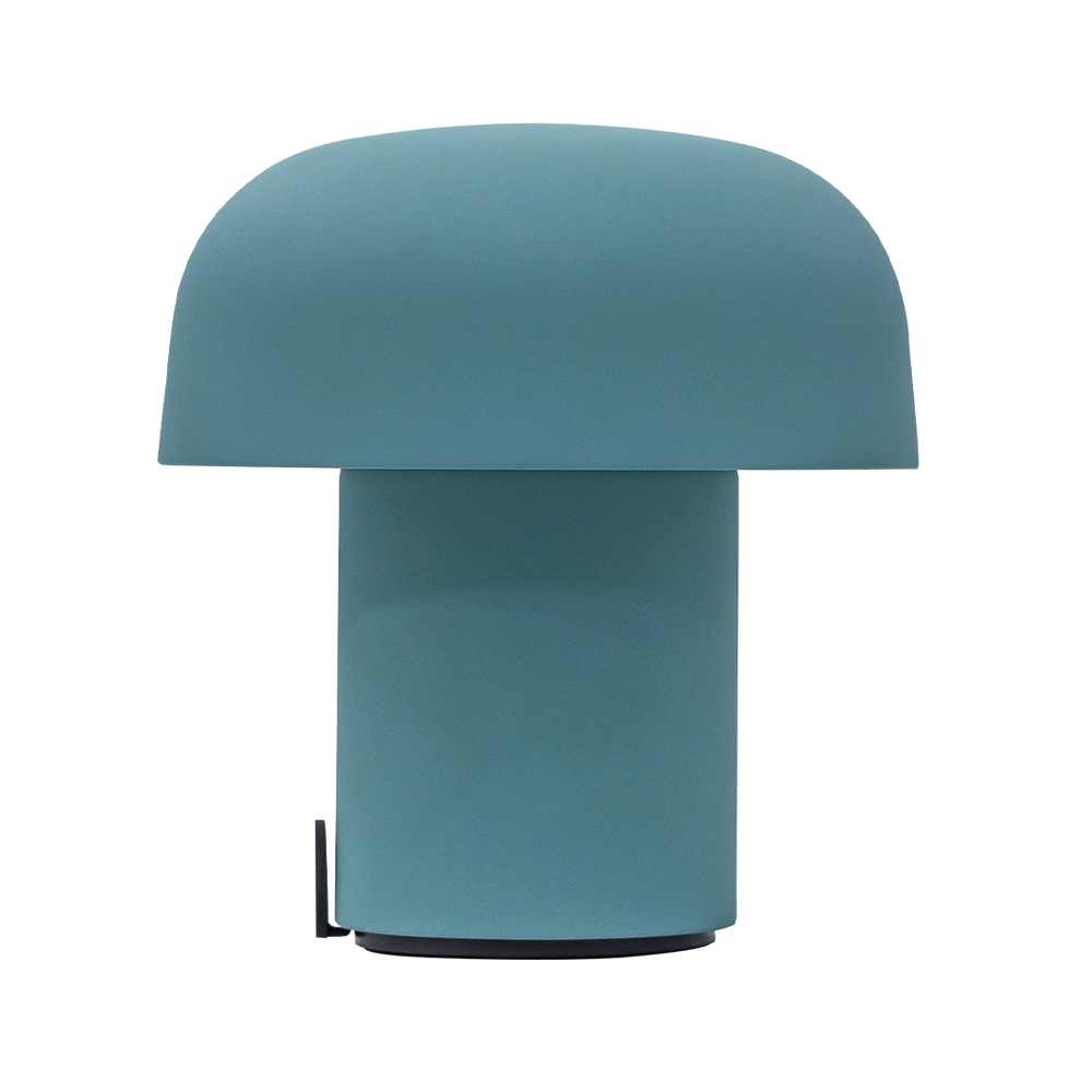 LED-Tischleuchte in Smoky Teal mit dimmbarer Beleuchtung, kabellosem Design und wiederaufladbarem Akku – Sensa | Kooduu
