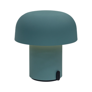 LED-Tischleuchte in Smoky Teal mit dimmbarer Beleuchtung, kabellosem Design und wiederaufladbarem Akku – Sensa | Kooduu