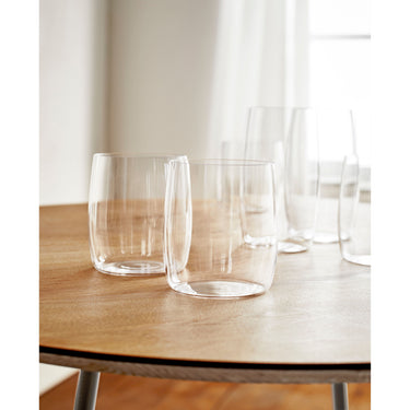 Water glass made of hand-blown crystal ultra-thin wall thickness hand-polished surface – NIL | Philippi